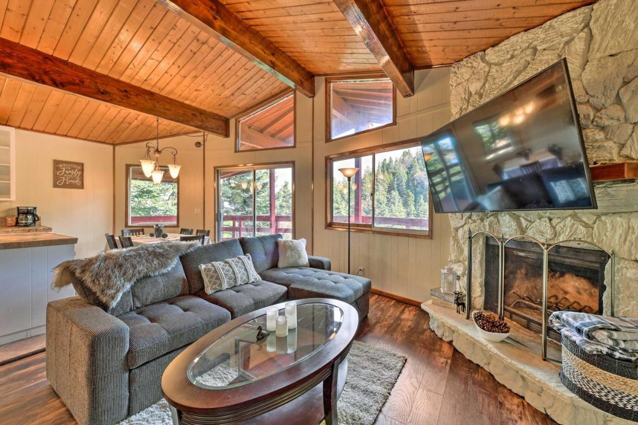 Lake Arrowhead Cabin With Deck And Stunning Mtn Views! San Bernardino Eksteriør billede